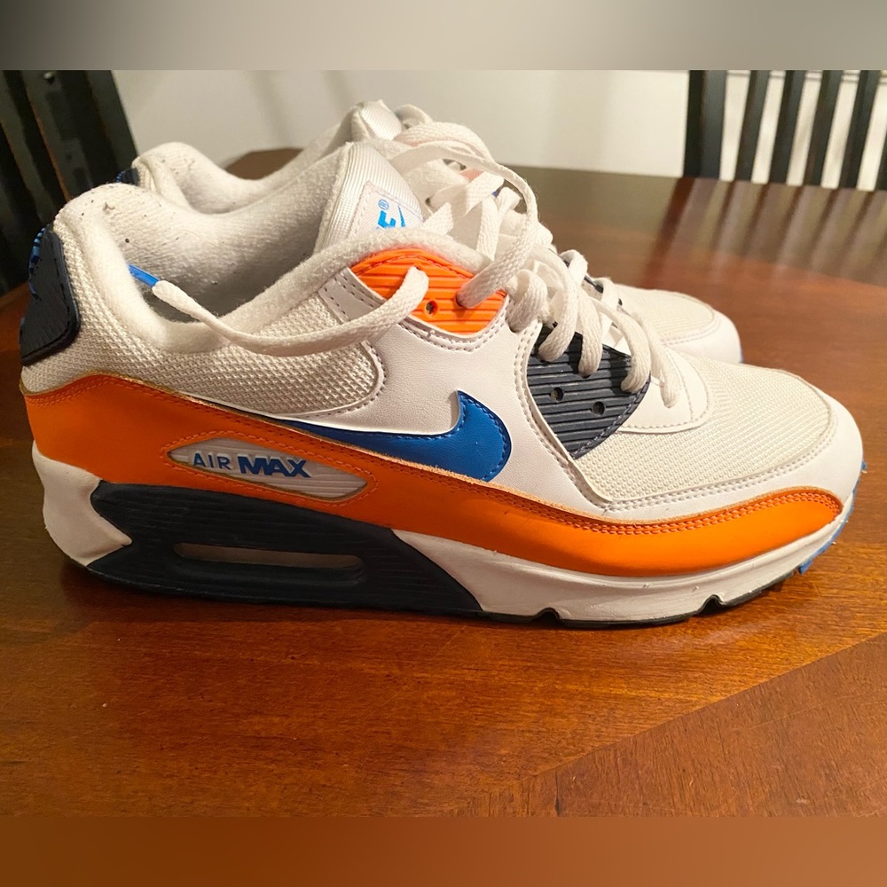 Nike Air Max 90 Orange Blue 2019 Men’s Size 10